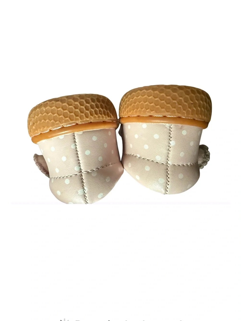 Livie & Luca Pink Polka Dot Leather Mary Janes-Size 5